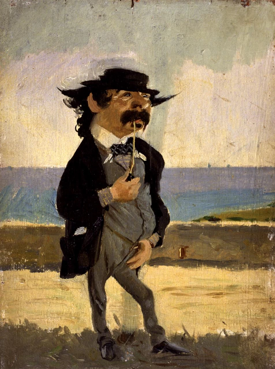 Caricatura di Guglielmo Pampana - Palazzo Pitti, Firenze